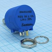 Переменные проволочные резисторы TSR-3590-S-2-502R