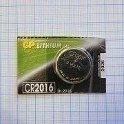Батарейки литиевые CR2016 GP