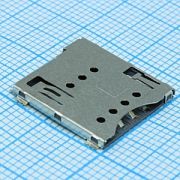Memory Card, SIM, DIMM разъемы SIM7100-6-1-15-00-A