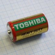 Батарейки стандартные Батарея R14 (343)   Toshiba
