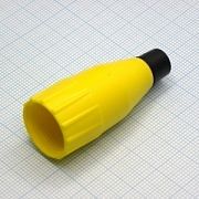 XLR (Cannon) разъемы XLR колпачок желтый d=3-6.5мм