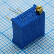 Непроволочные многооборотные резисторы 3296P-1-100LF