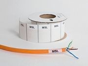 Маркировка провода Маркер самоламинирующийся MSL-10x35/10