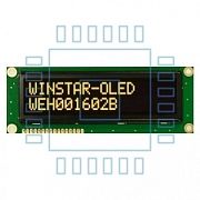 OLED дисплеи WEH001602BLPP5N00001