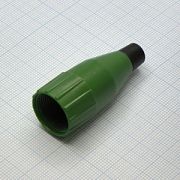 XLR (Cannon) разъемы XLR колпачок зеленый d=3-6.5мм