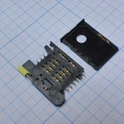 Memory Card, SIM, DIMM разъемы Sim card SCE-W2231-08-LF