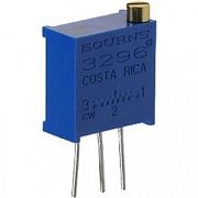Непроволочные многооборотные резисторы 3296W-1-100LF