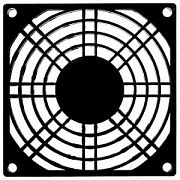 Решетки для вентиляторов KPG-92 (92х92)