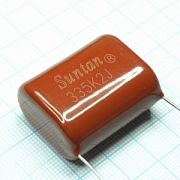 Полиэтилентерефталатные конденсаторы TS02002J335KSB0P0R P:31.5mm