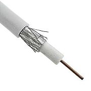 Коаксиальный кабель RG-6U white (100m)