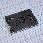Memory Card, SIM, DIMM разъемы 115A-ADA0-R02