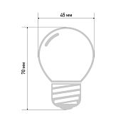 Лампы накаливания 401-119 Лампа накаливания BL 10Вт E27