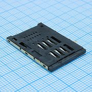 Memory Card, SIM, DIMM разъемы DS1138-05-06SS4BSR
