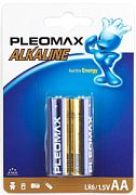 Элементы питания, ЗУ и аксессуары для фонарей C0008046 Батарейки Pleomax LR6-2BL